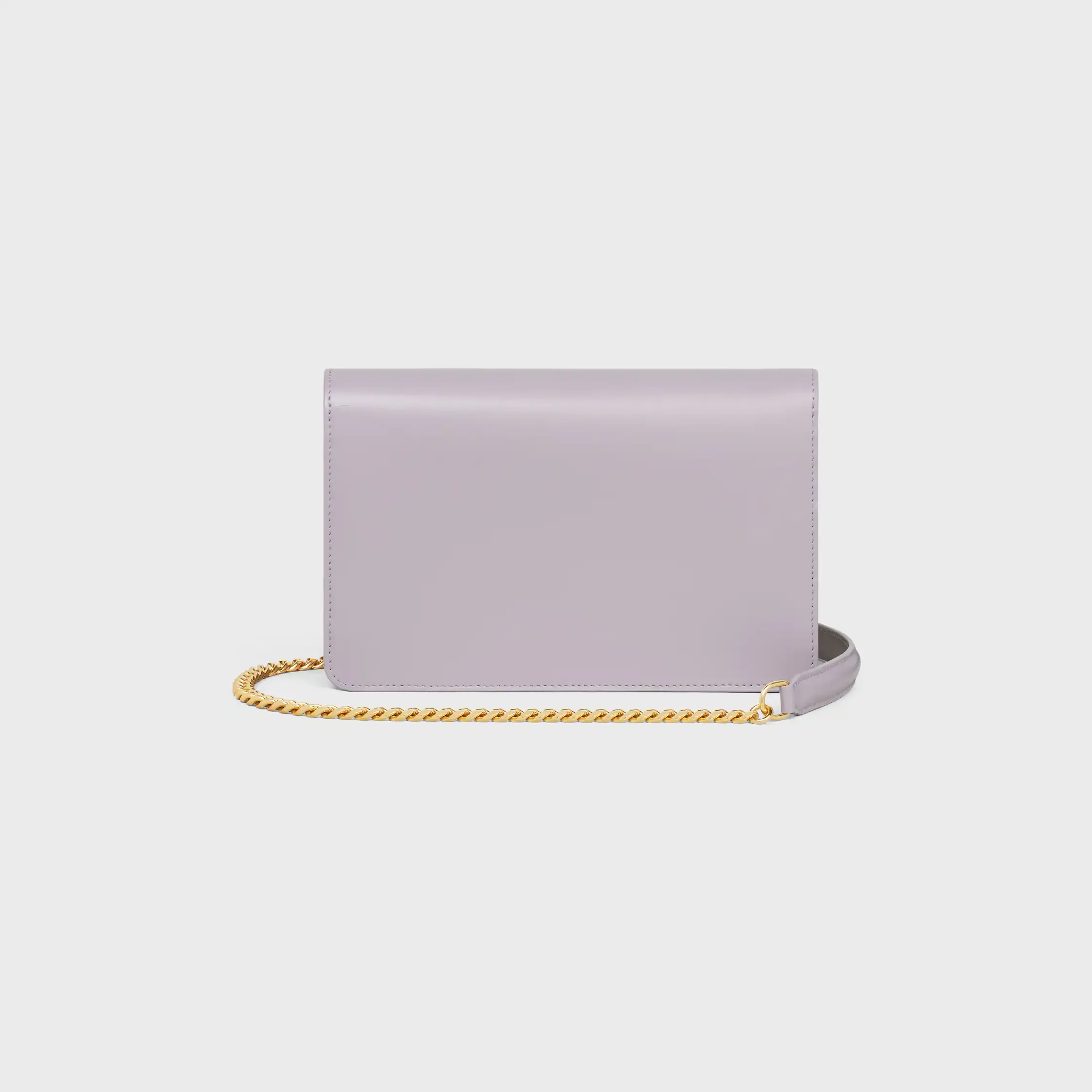 MONEDERO ON CHAIN MARGO en piel de becerro brillante