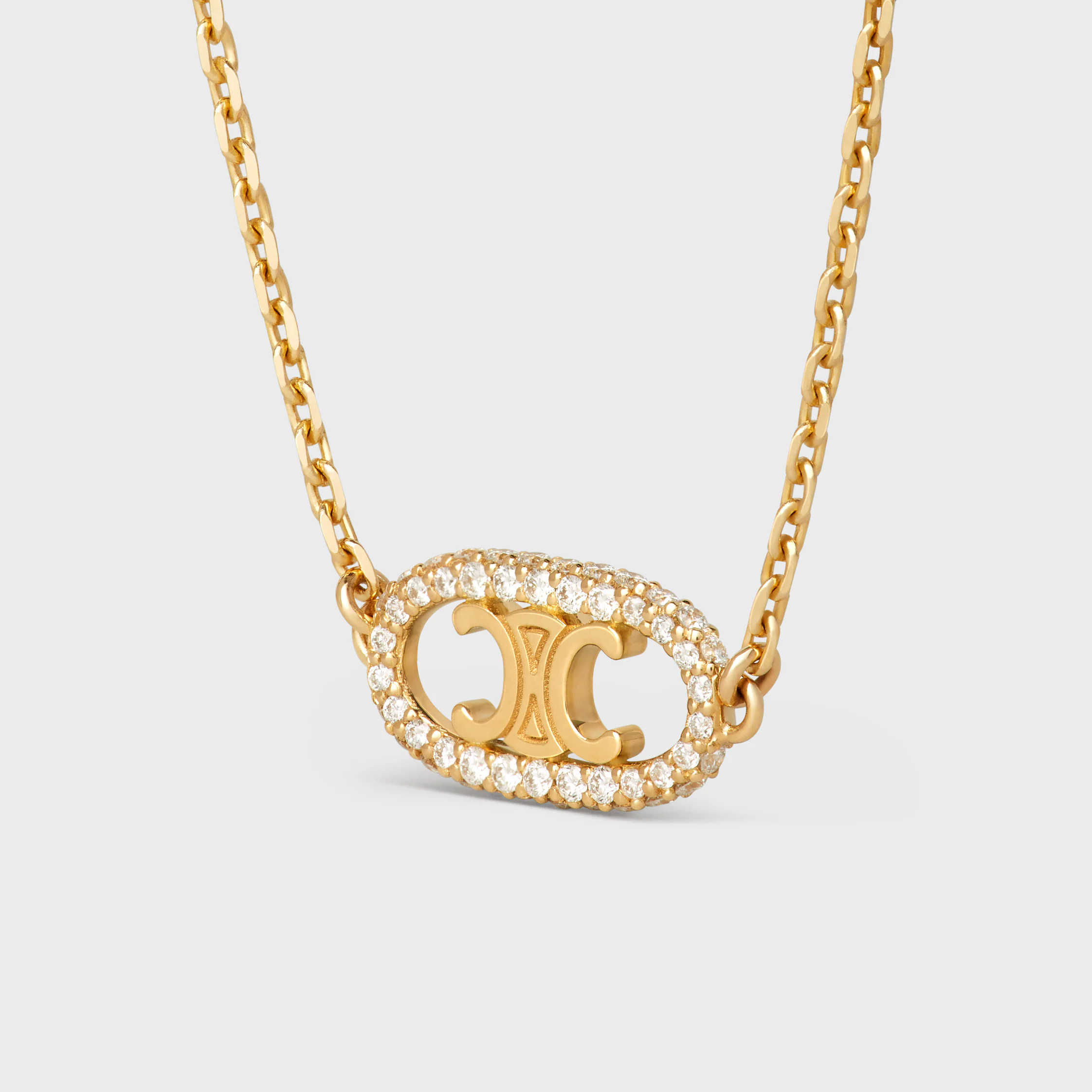 Pulsera Maillon Triomphe en oro amarillo y diamantes