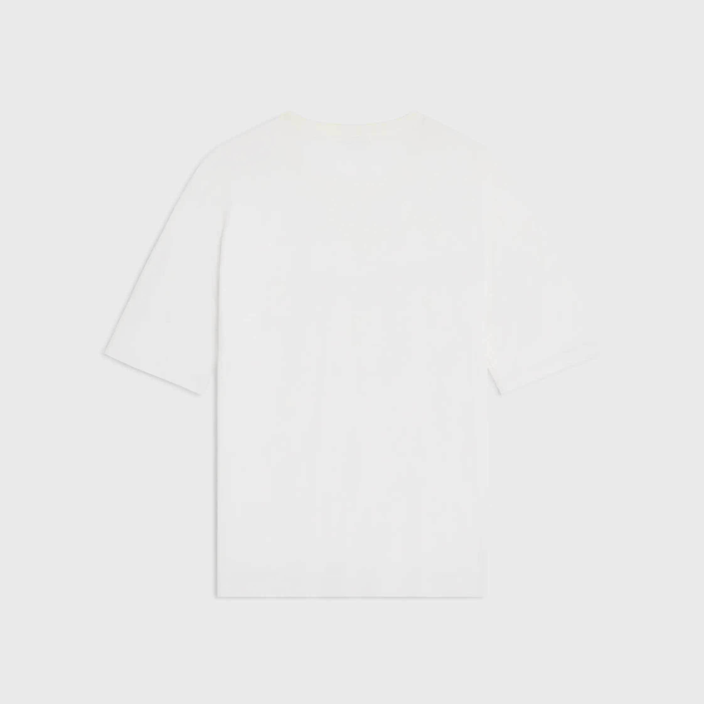 camiseta de doble capa en jersey de algodón fino