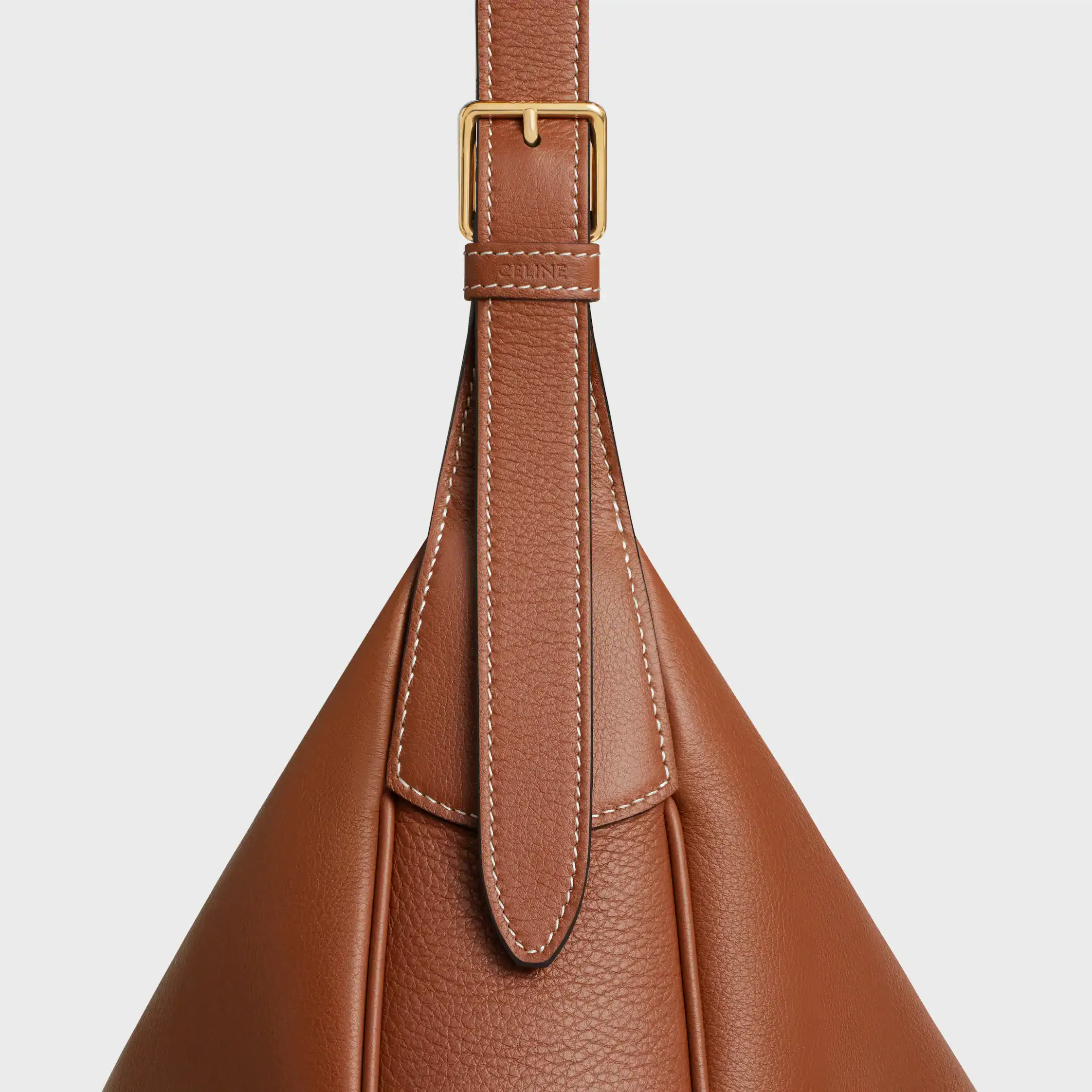 BOLSO MEDIUM HELOÏSE EN CUERO DE VACUNO GRANADO SUAVE