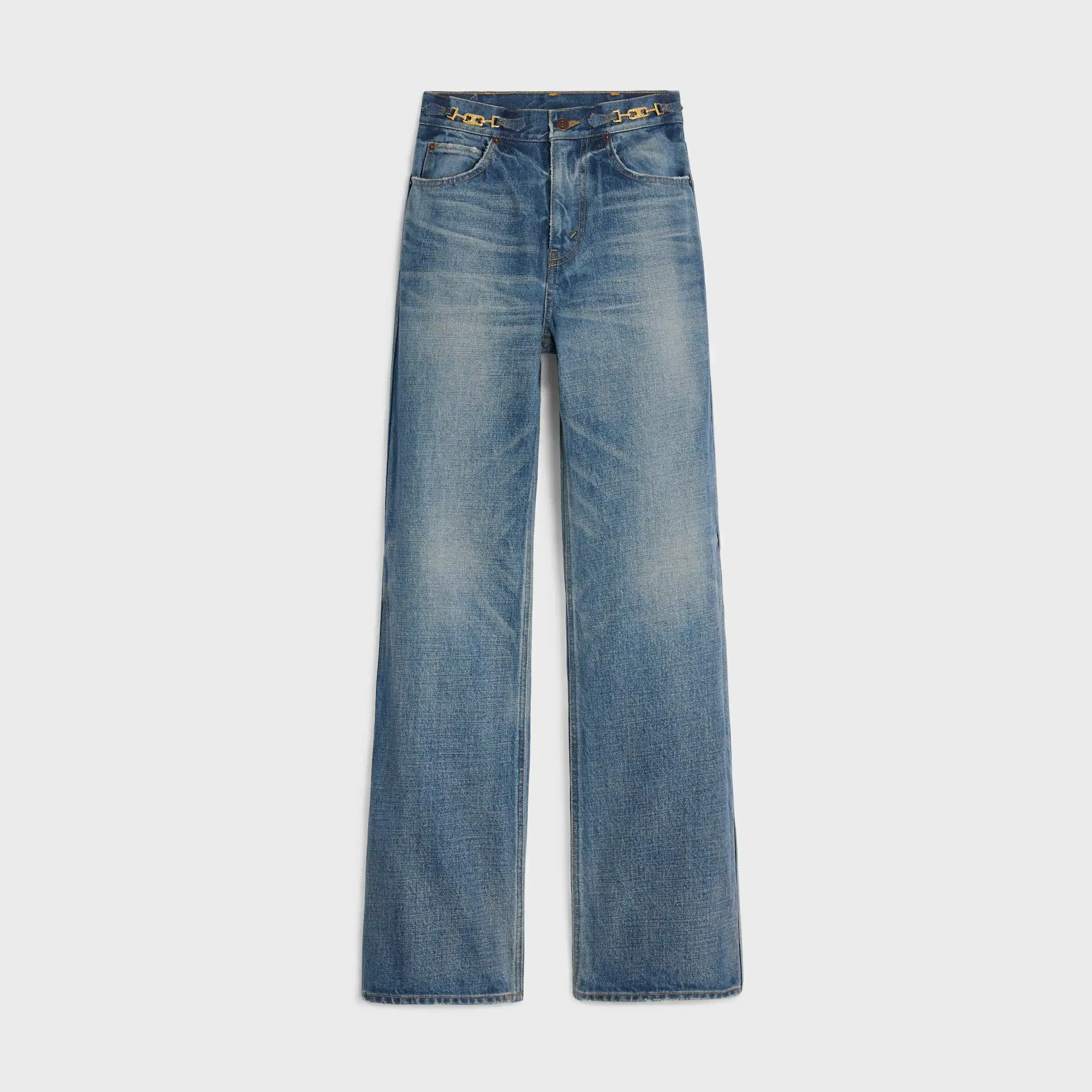 JANE JEANS DE TALLE EN VUELTA EN LAVADO UNION DE DENIM