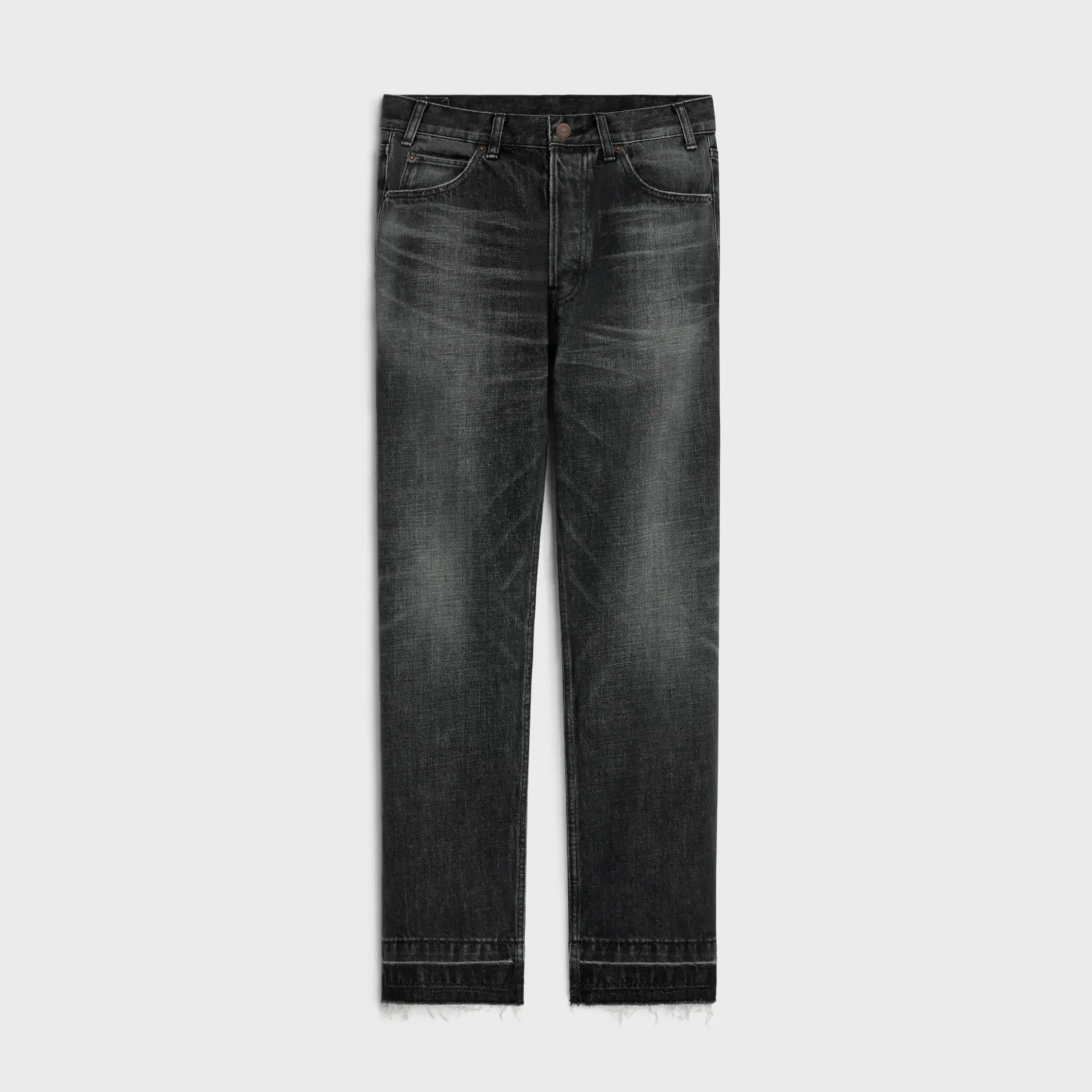 vaqueros wesley en lavado denim negro ice