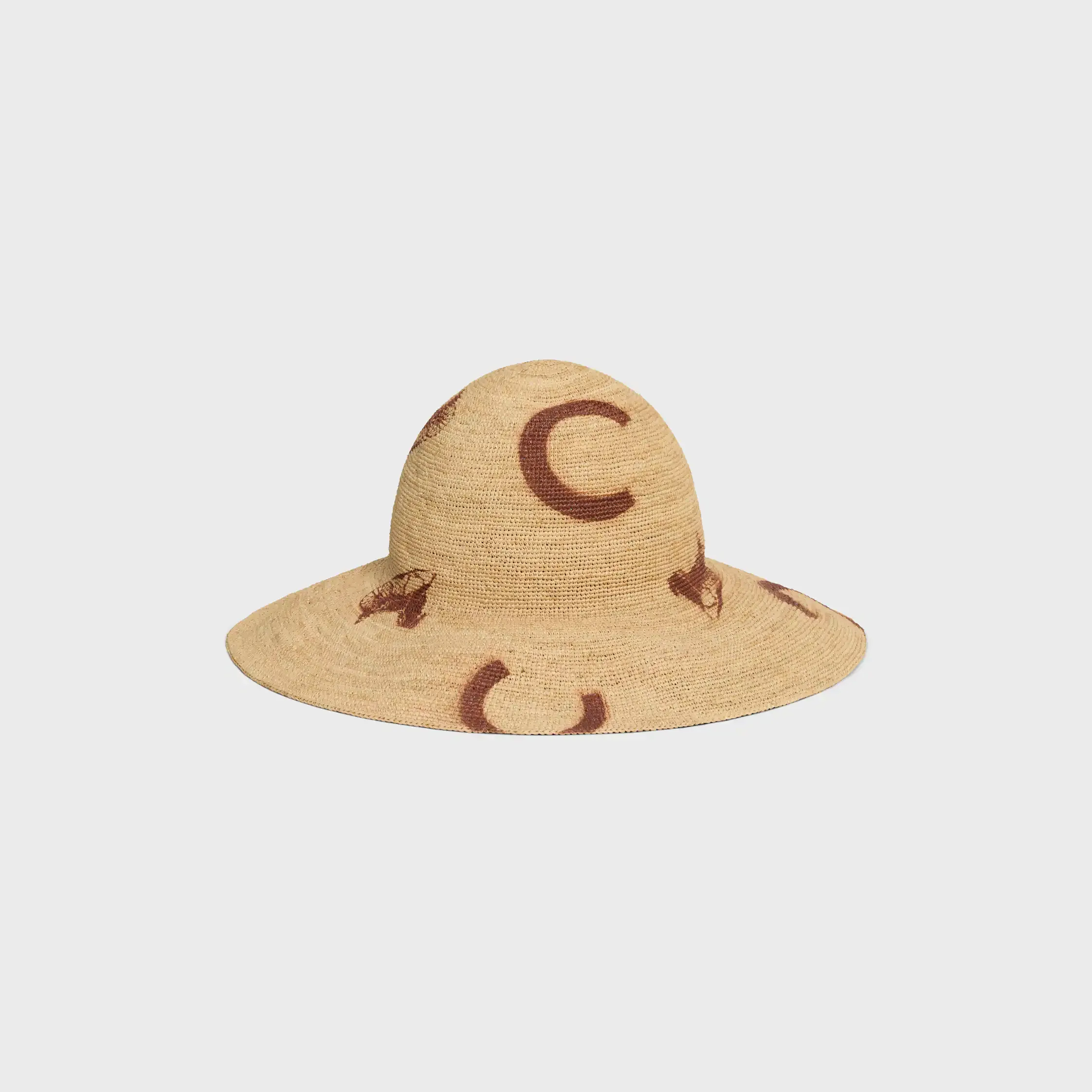 sombrero de rafia