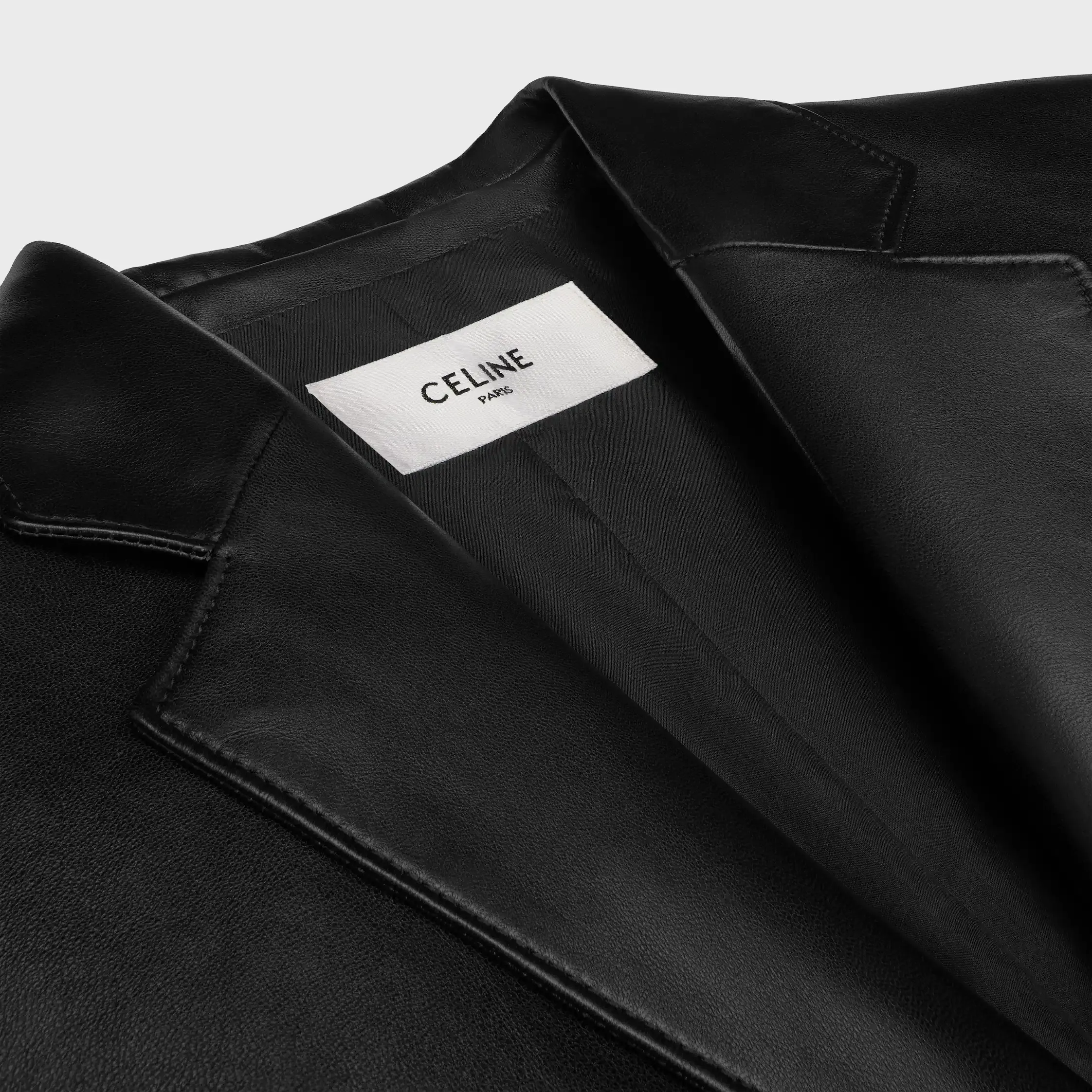 chaqueta a medida en piel de cordero IN PLONGE