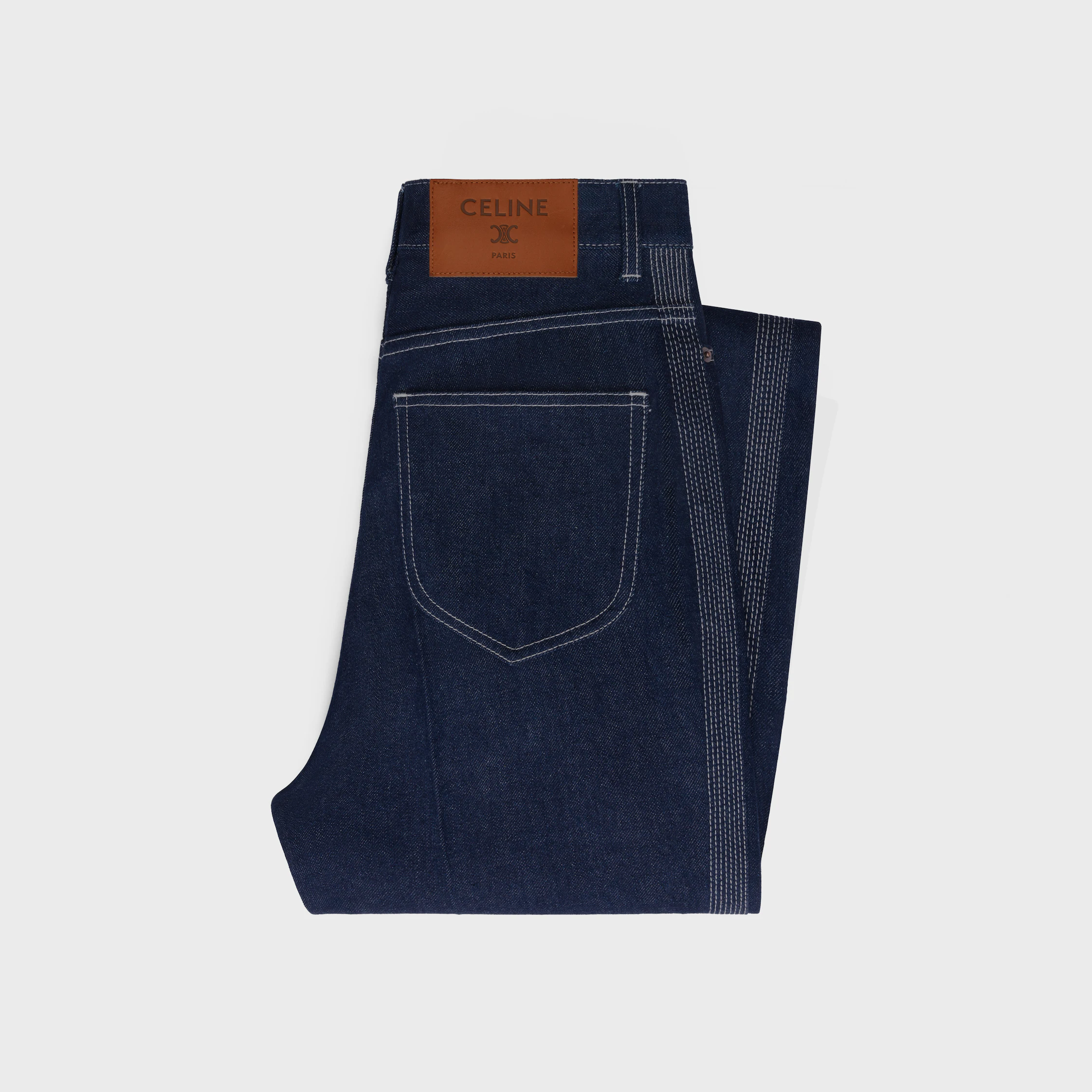 JEANS FLARE 003 EN DENIM AZUL CLARO LIGERO
