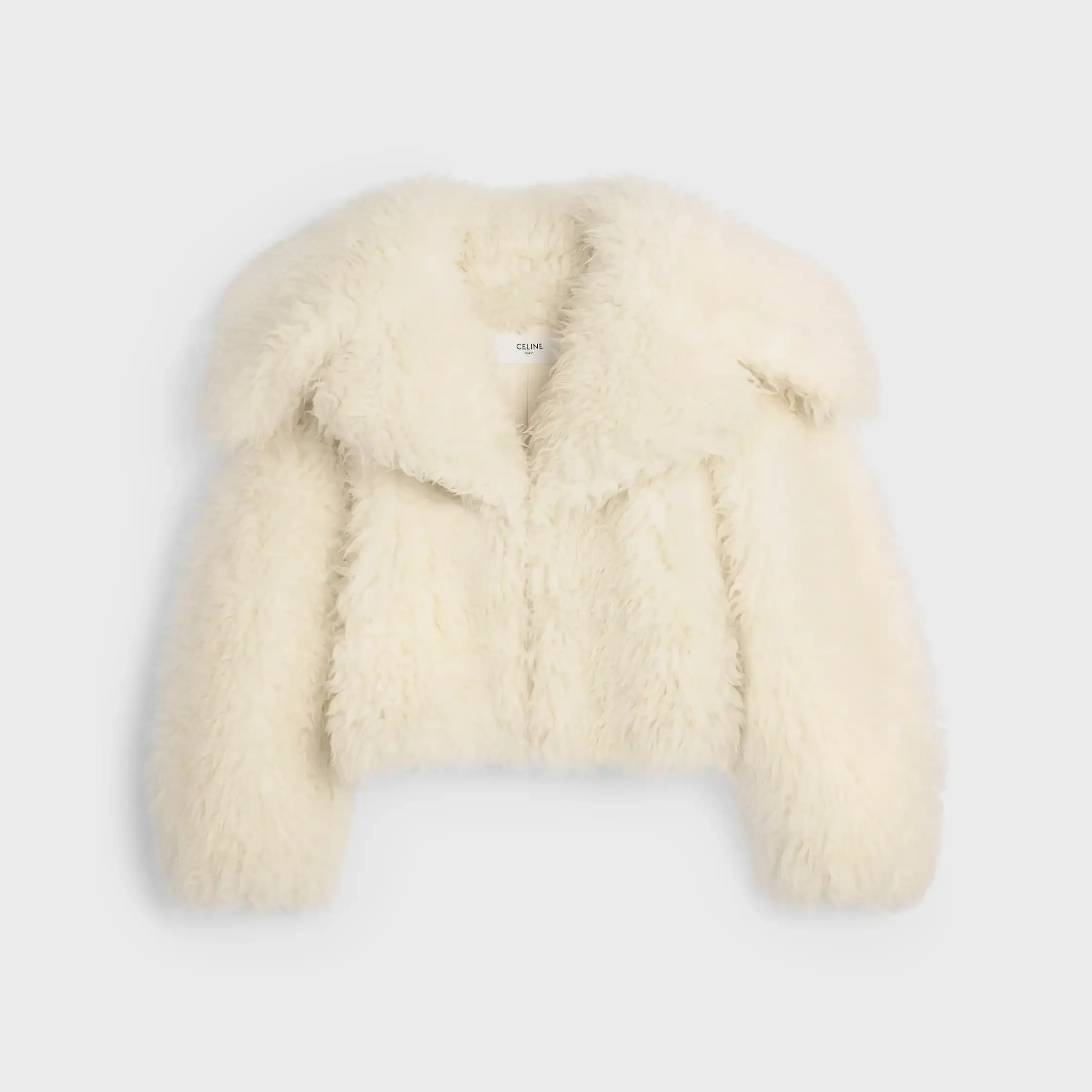 chaqueta IN de lana esponjosa