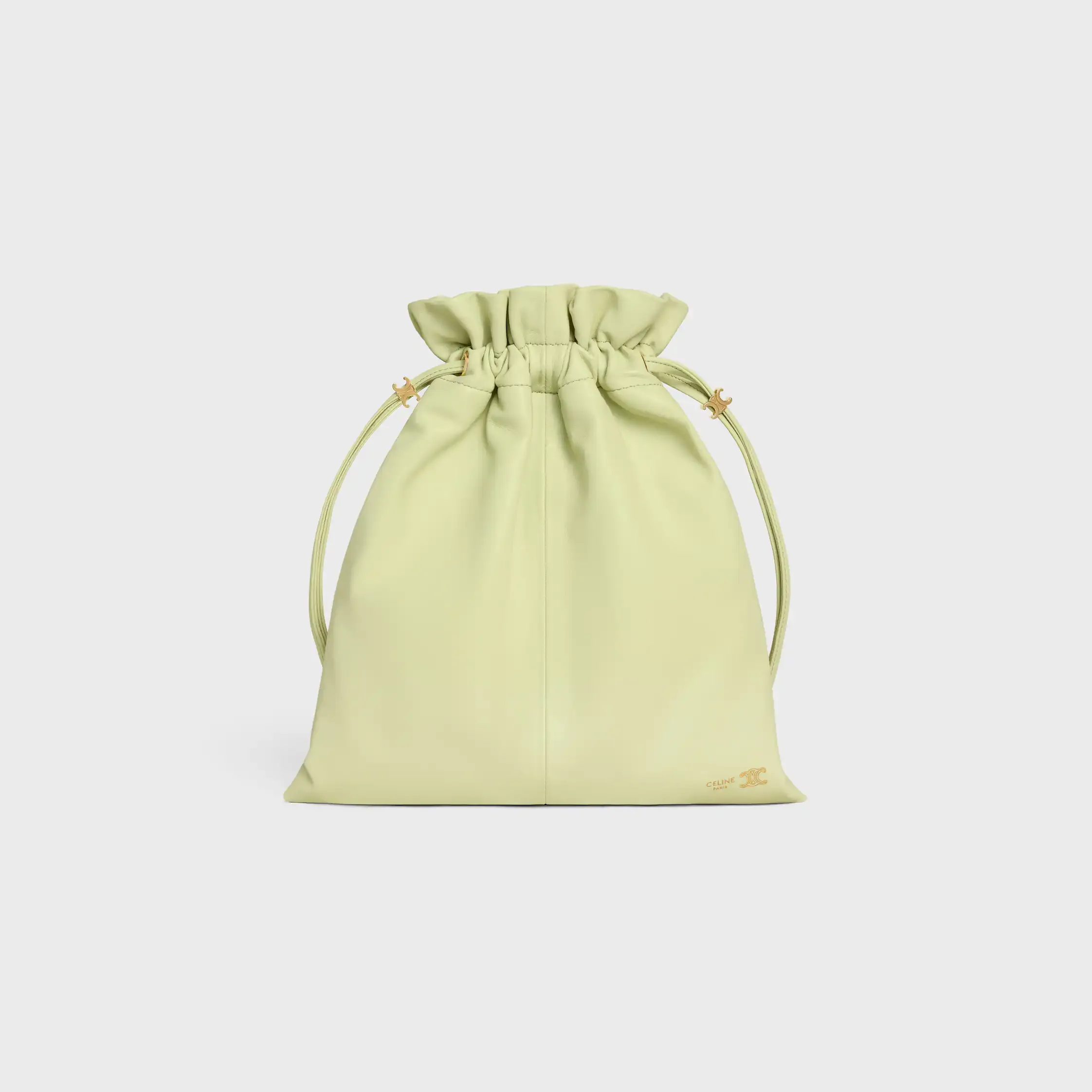 BOLSA PEQUEÑA DE CRISTAL EN CUERO DE CORDERO