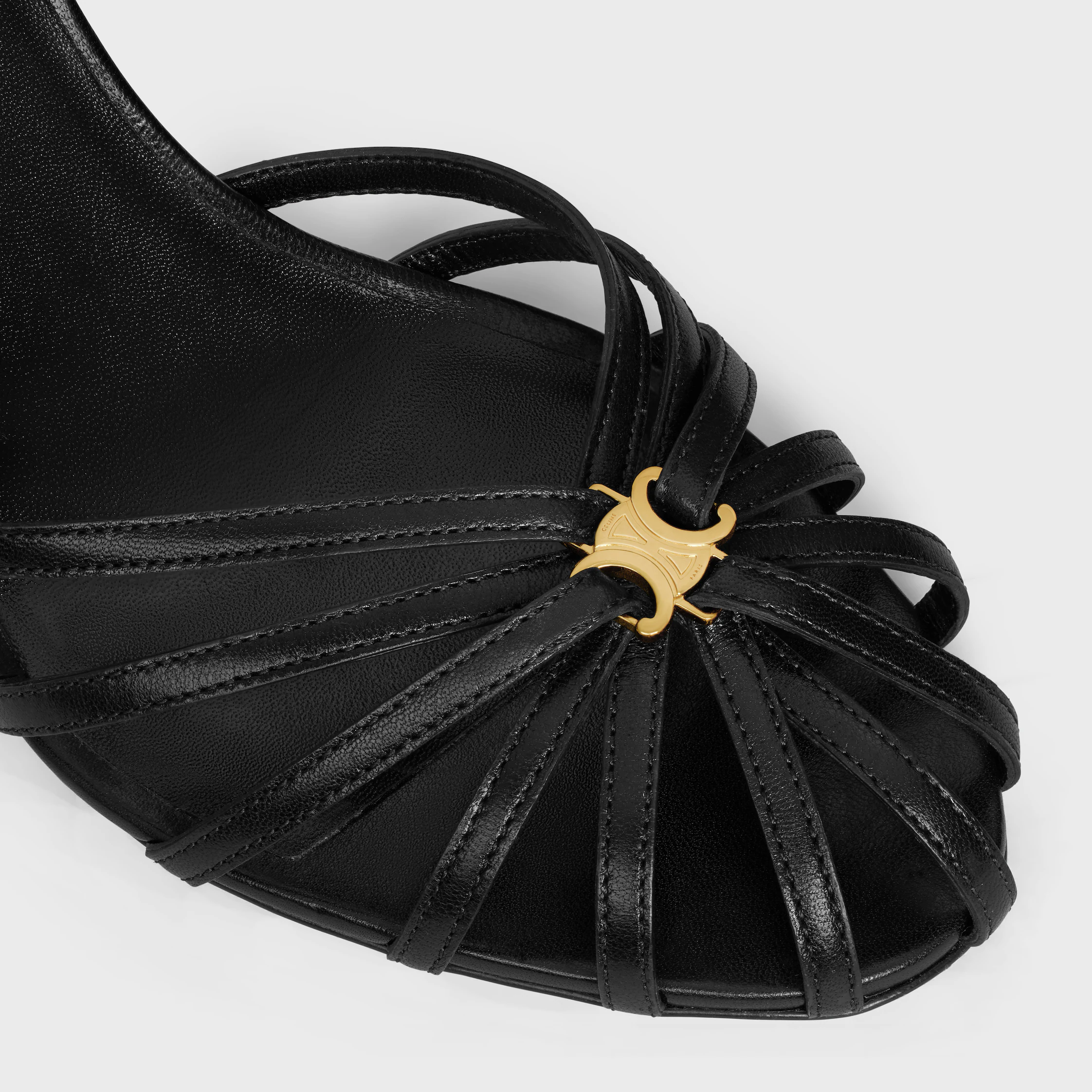 SANDAL TRIOMPHE EN CUERO DE CORDERO