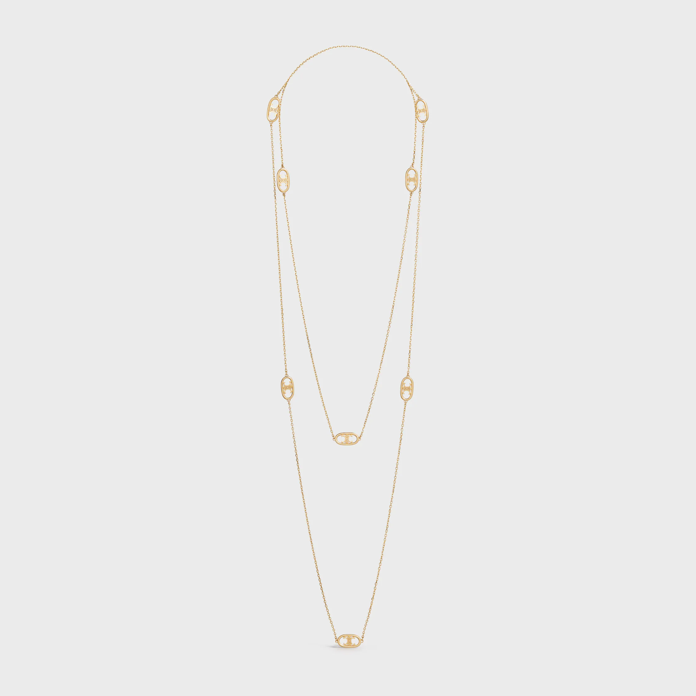 Collar Maillon Triomphe en oro amarillo