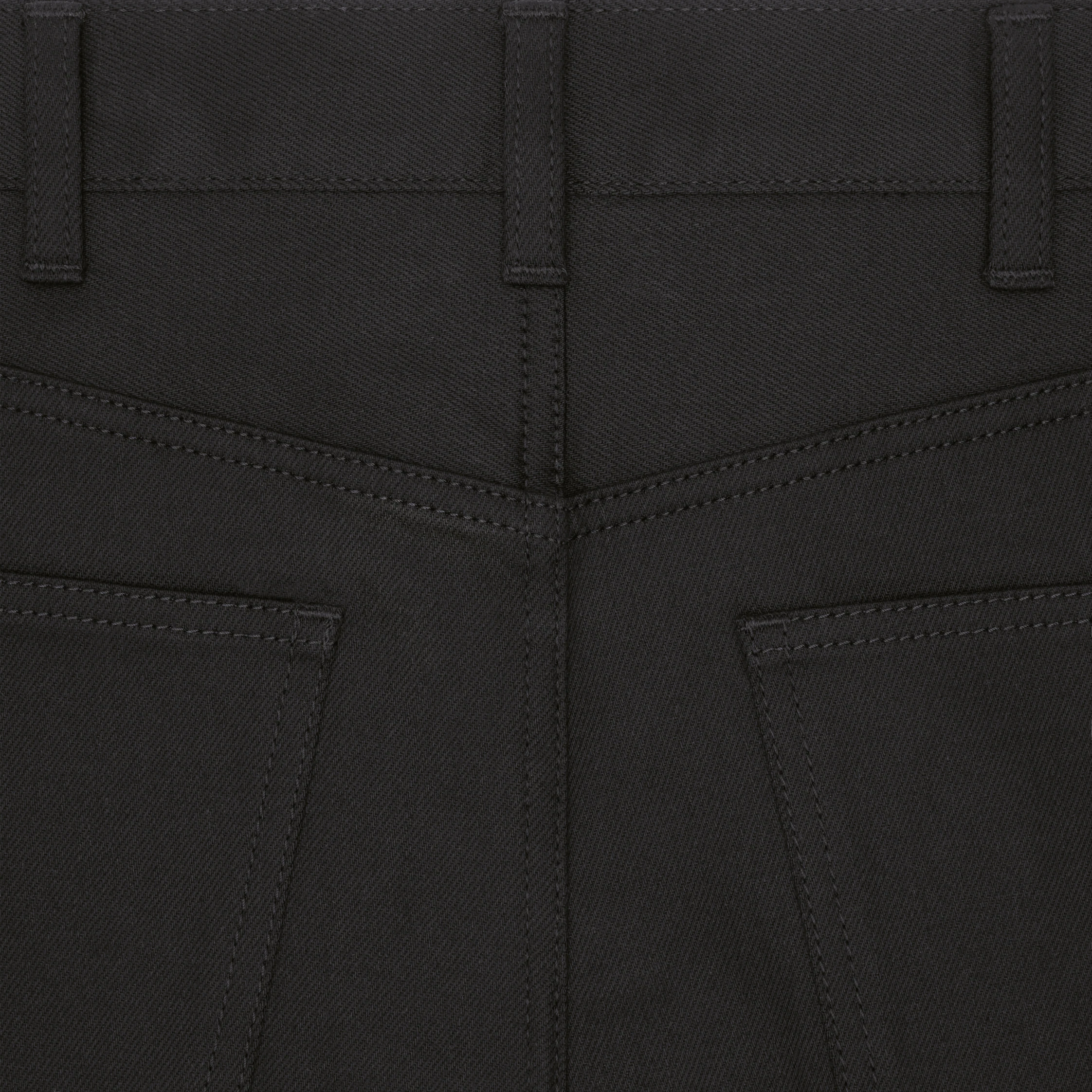 vaqueros skinny en denim negro puro vintage