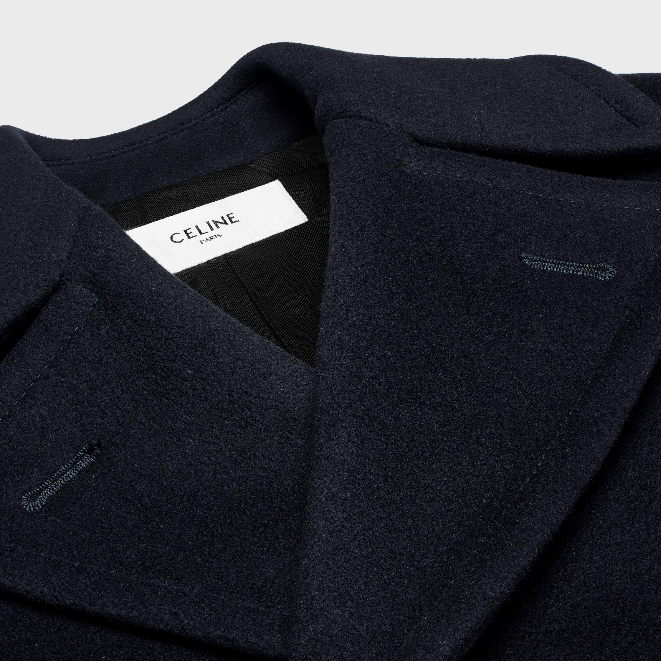peacoat EN TELA DE CASHMERE