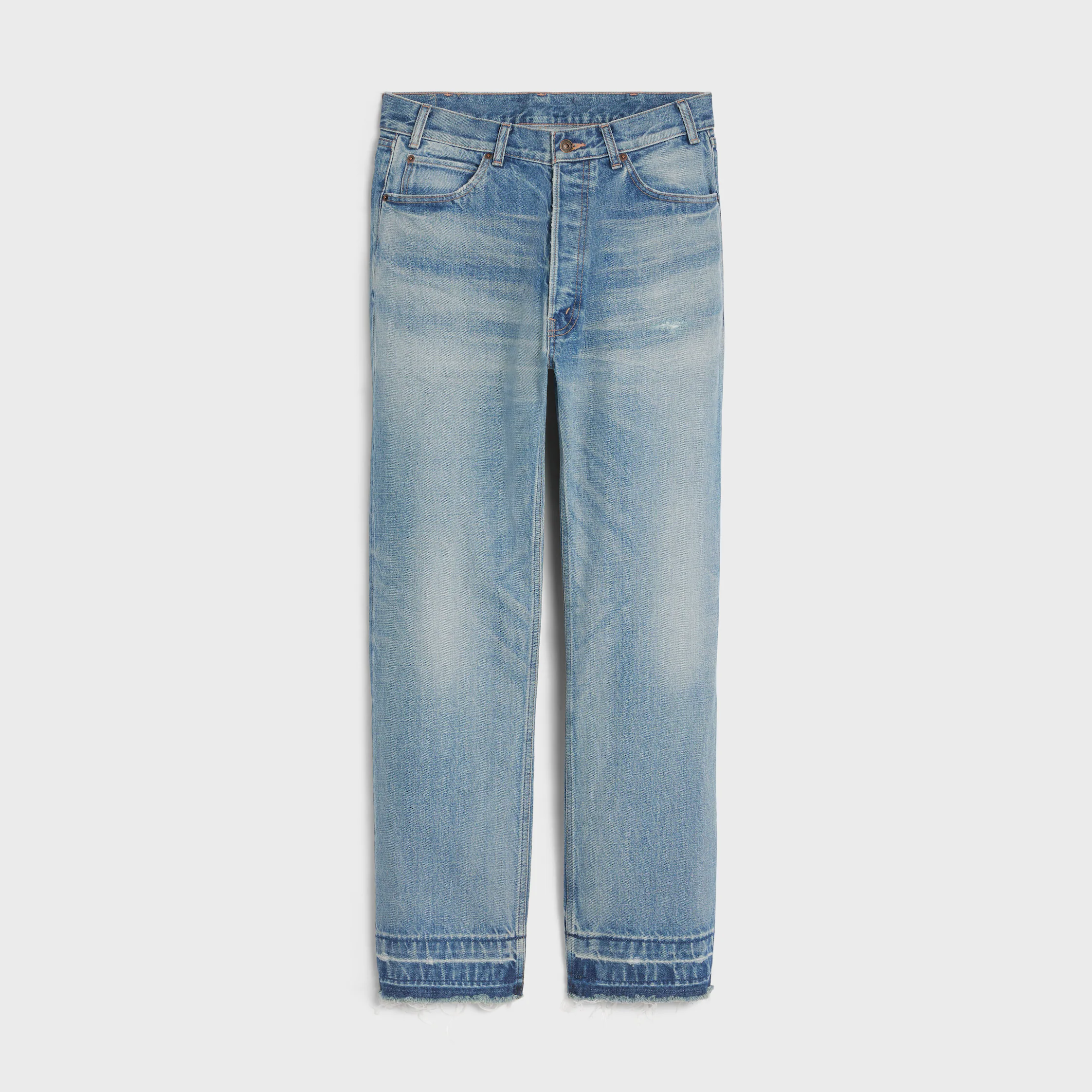 PANTALONES WESLEY EN DENIM DE ALGODÓN