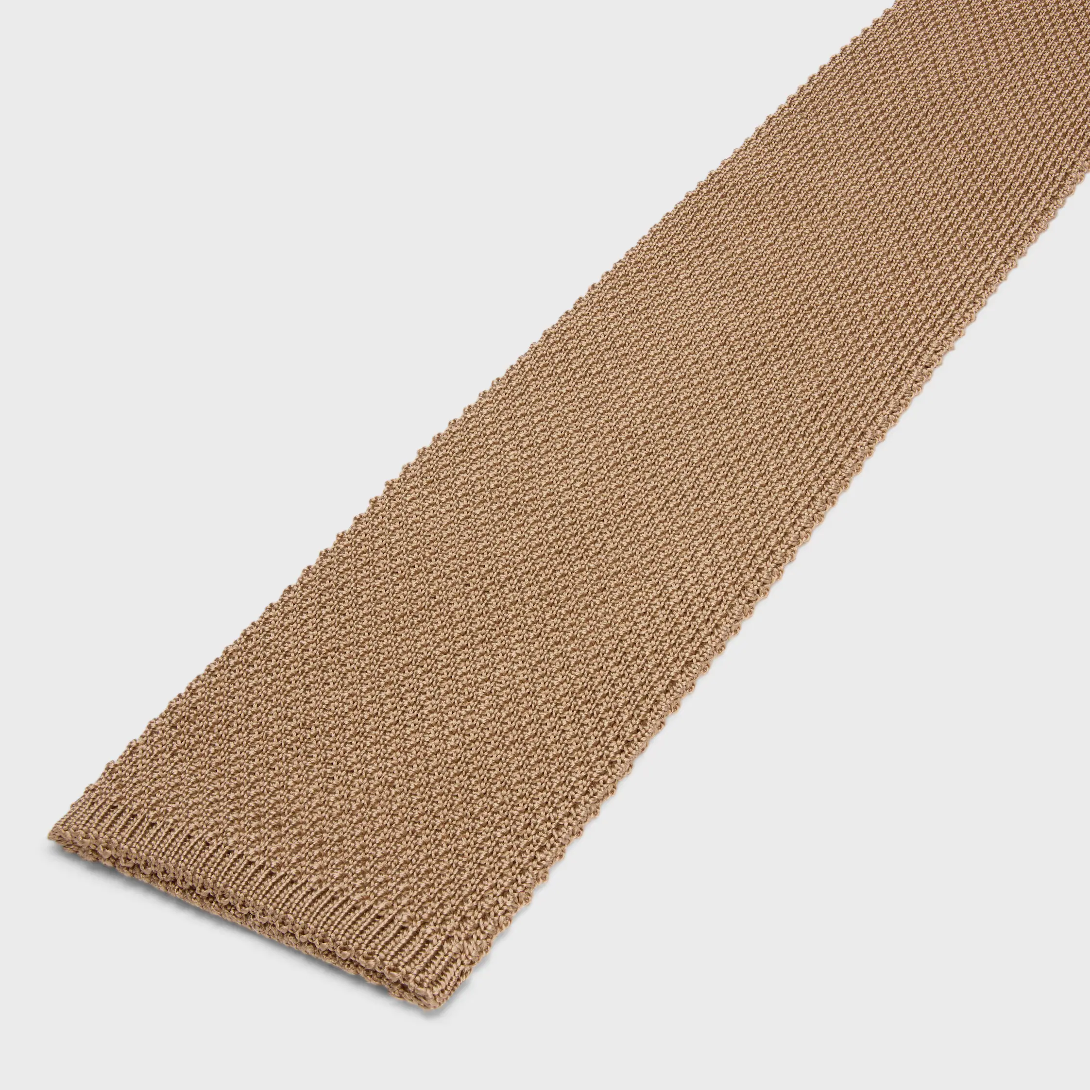 corbata de punto de seda