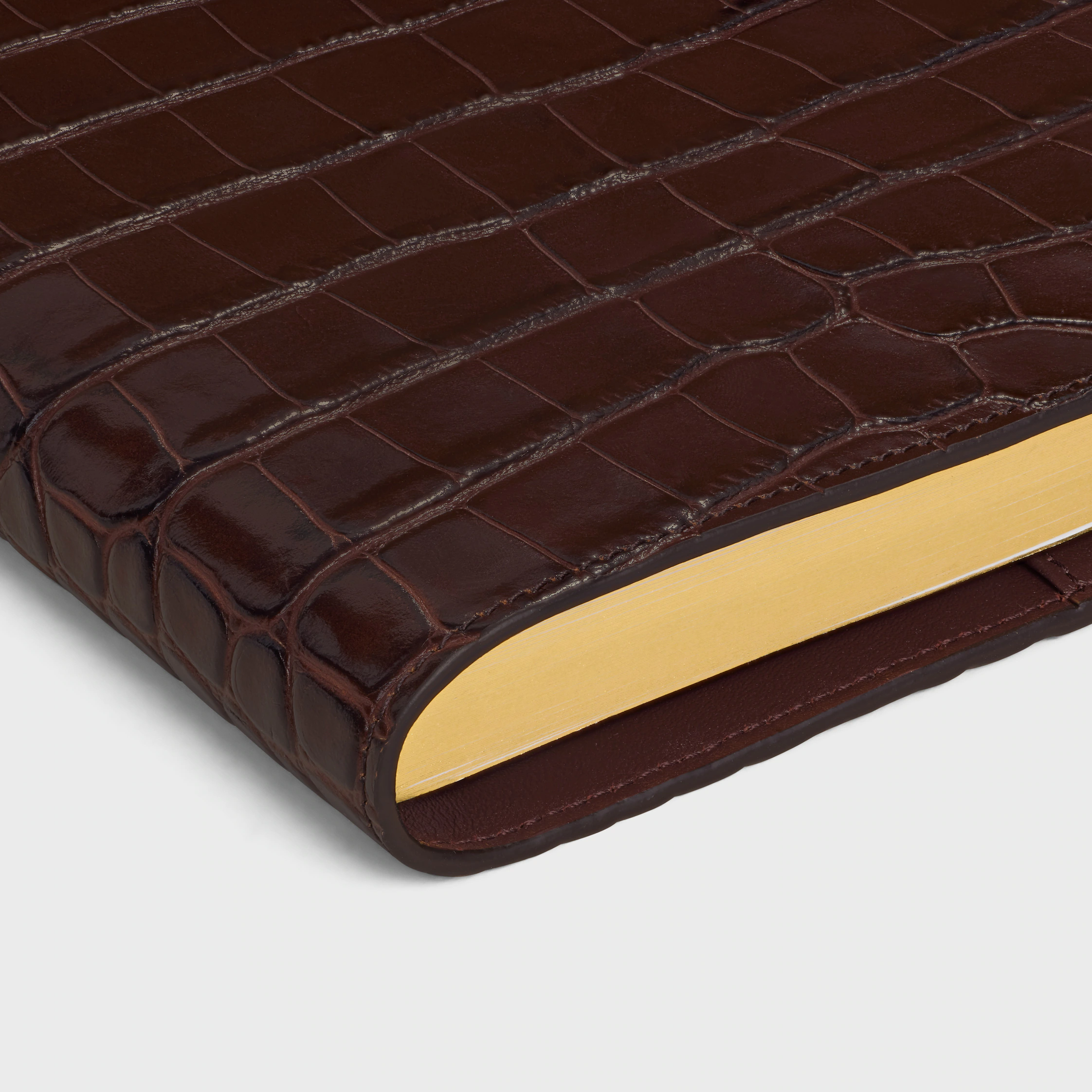 FUNDAS DE CUADERNO MEDIANO EN CROCODILO NILOTICO