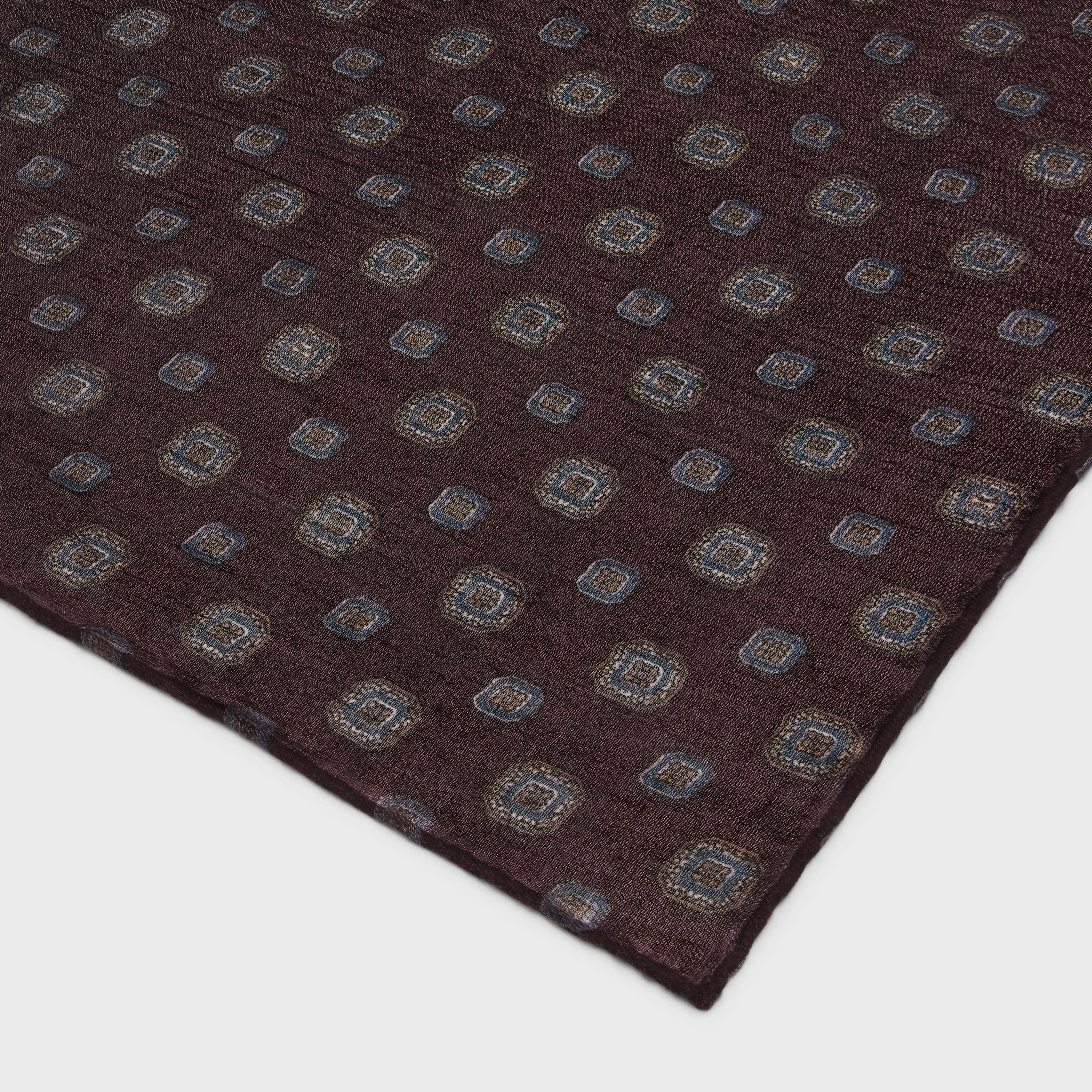 PASHMINA DE MUSLIN DE CASHMERE CON ESTAMPADO BISCOTTO