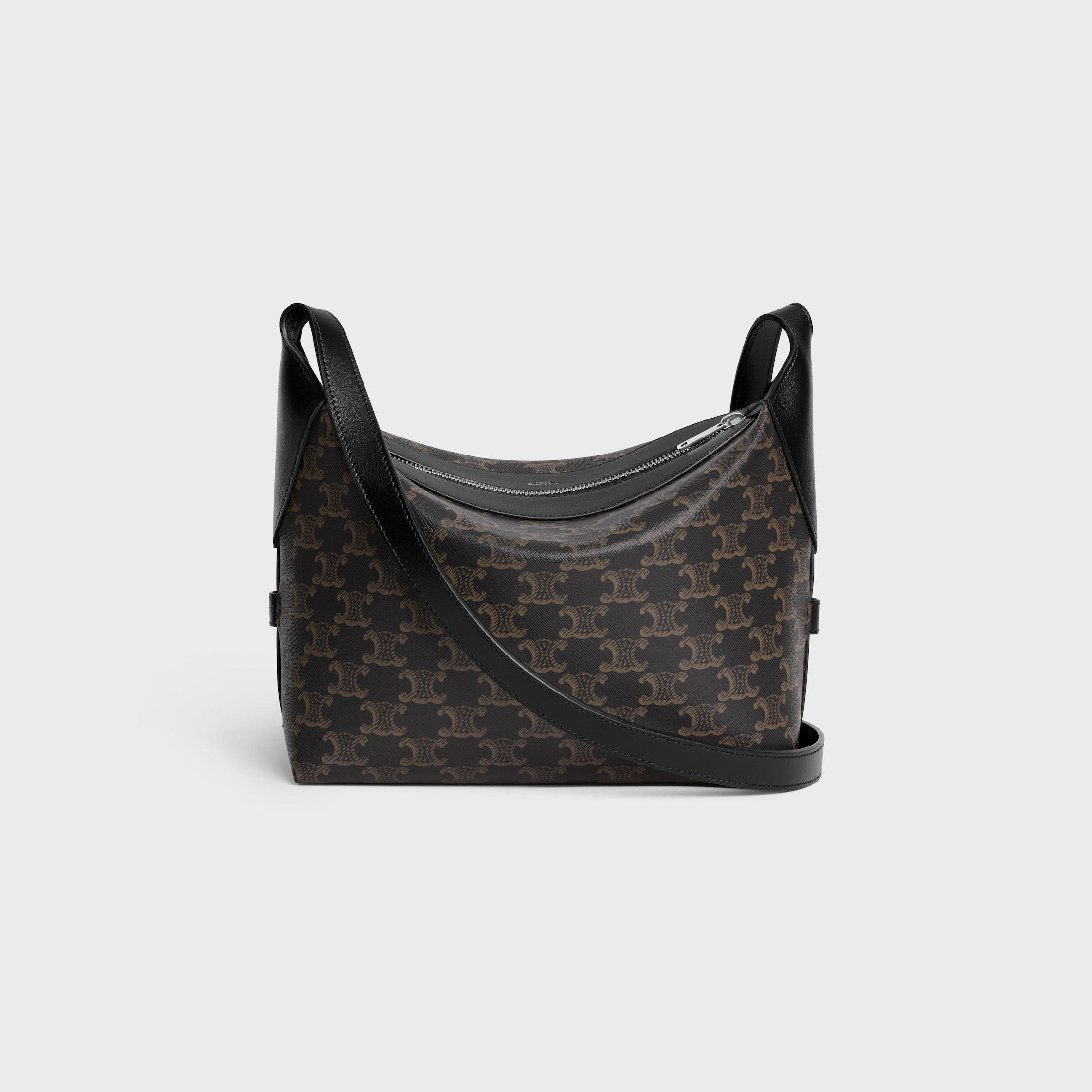 BOLSO CROSSBODY HARRY EN LONA TRIOMPHE Y CUERO DE TERNERA