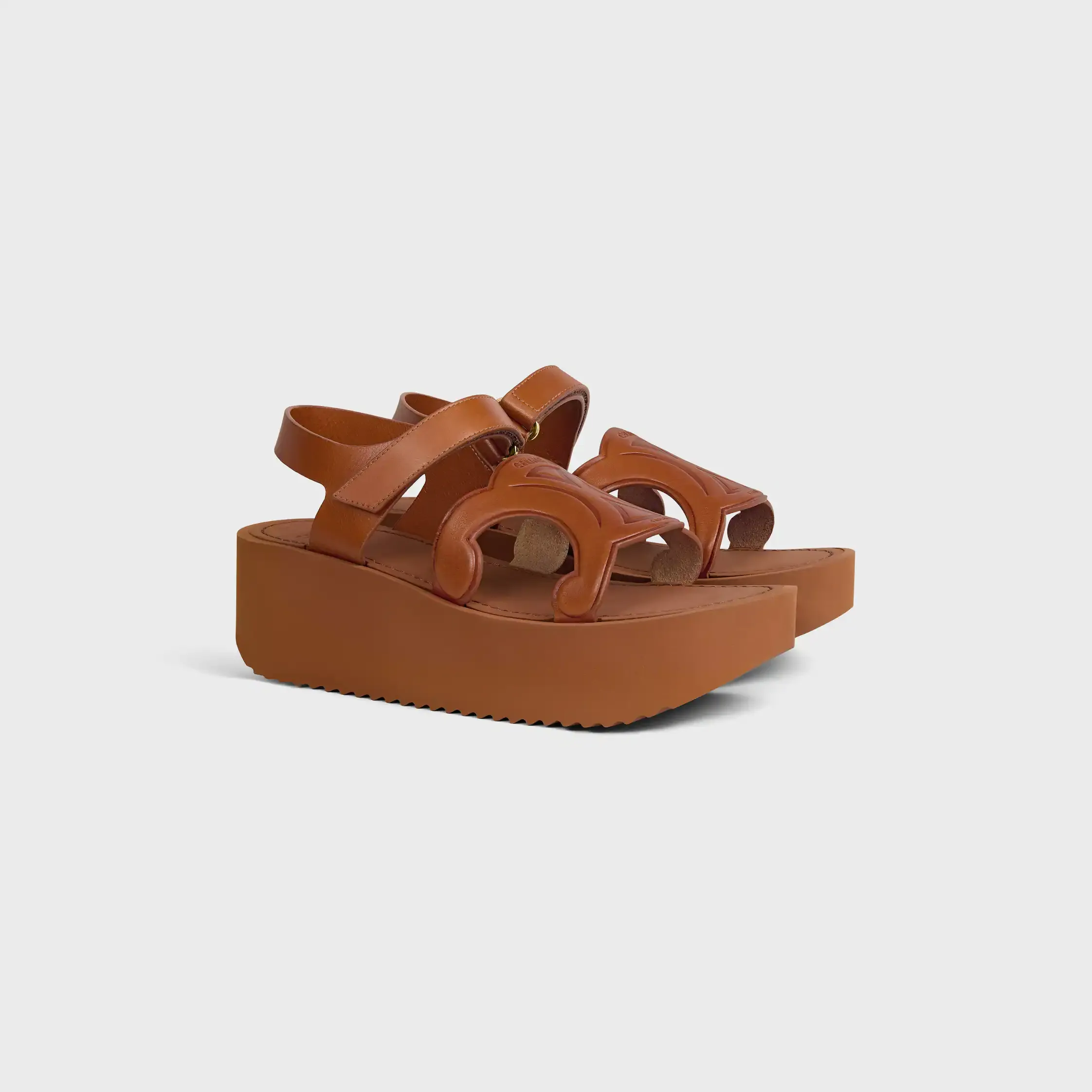 SANDALIA SUNNY EN CUERO DE TERNERA - TINTE VEGETAL