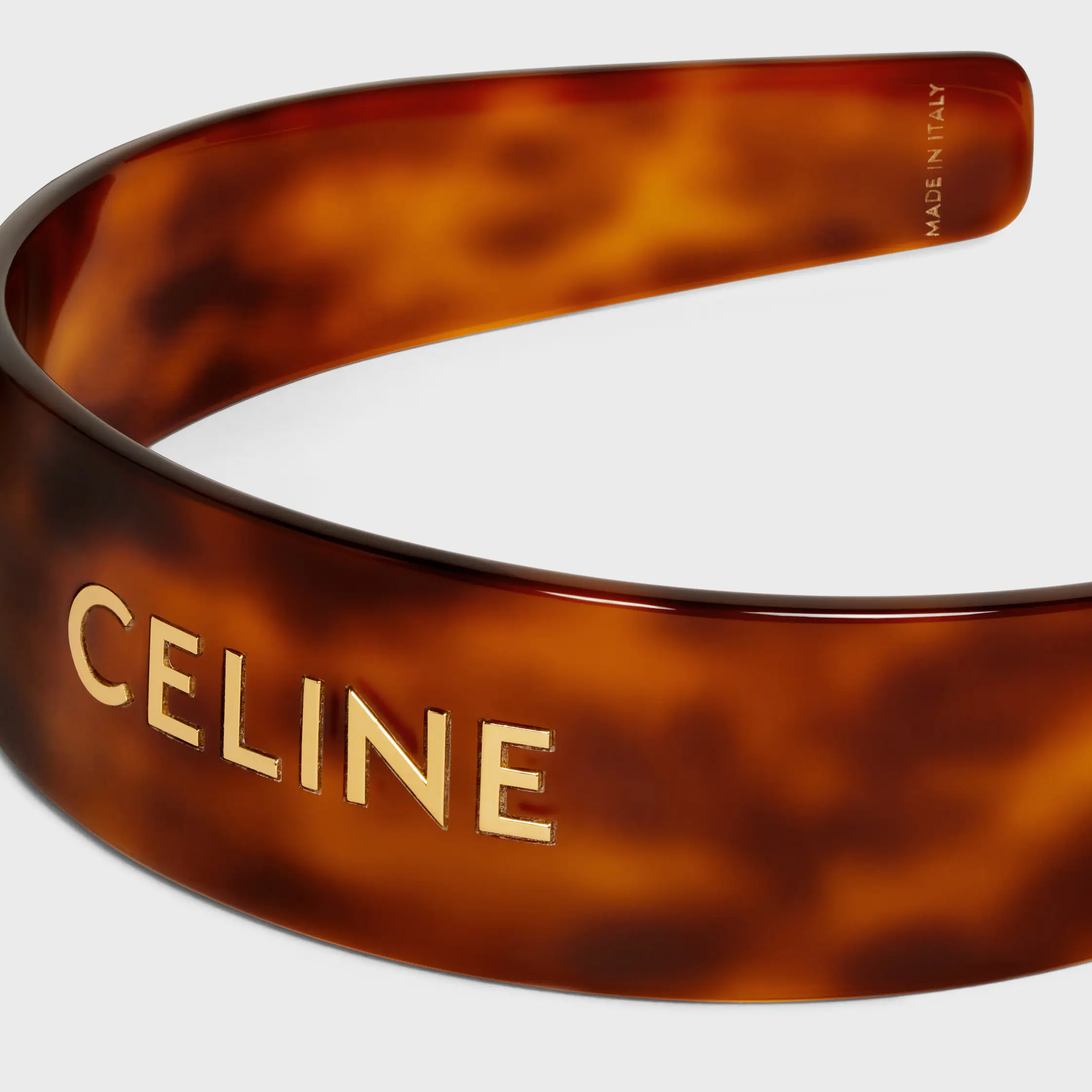 Diadema de Celine en acetato y acero