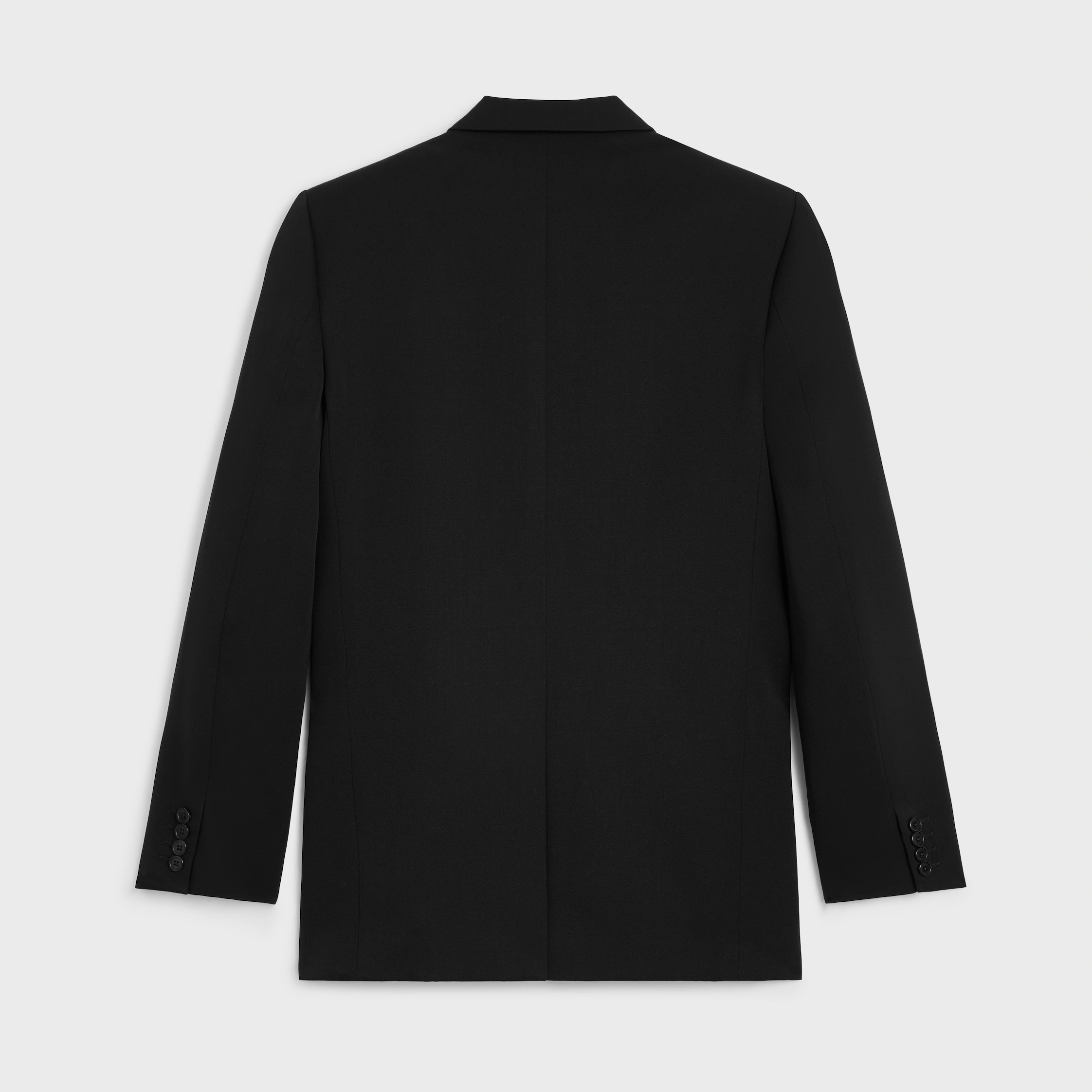chaqueta dean en gabardina de lana