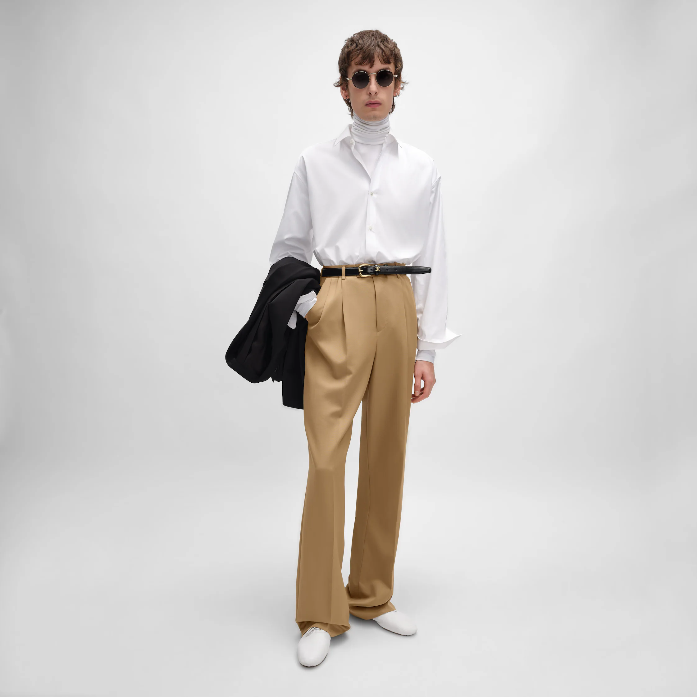 pantalones de jazz en lana