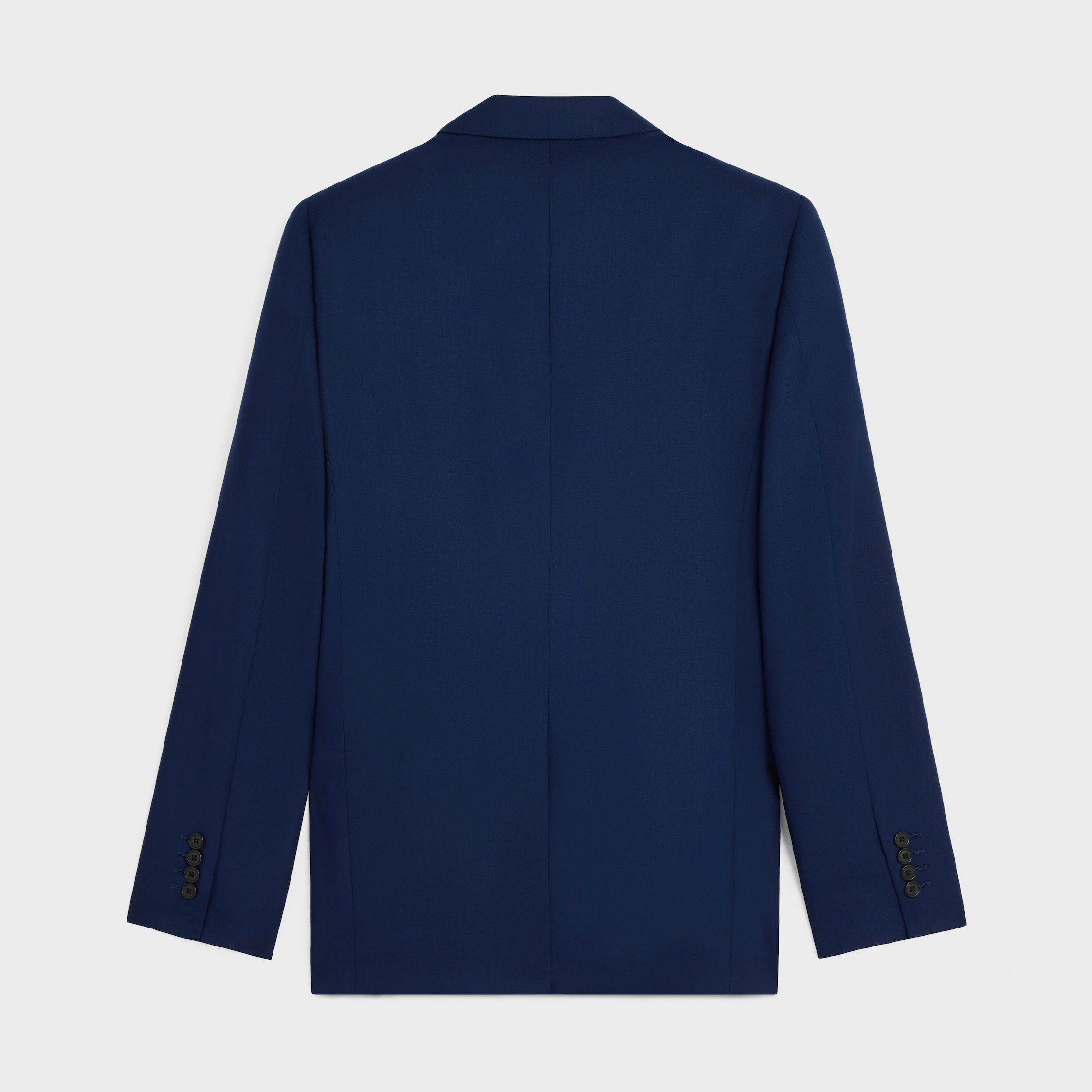 chaqueta clásica en tejido de lana