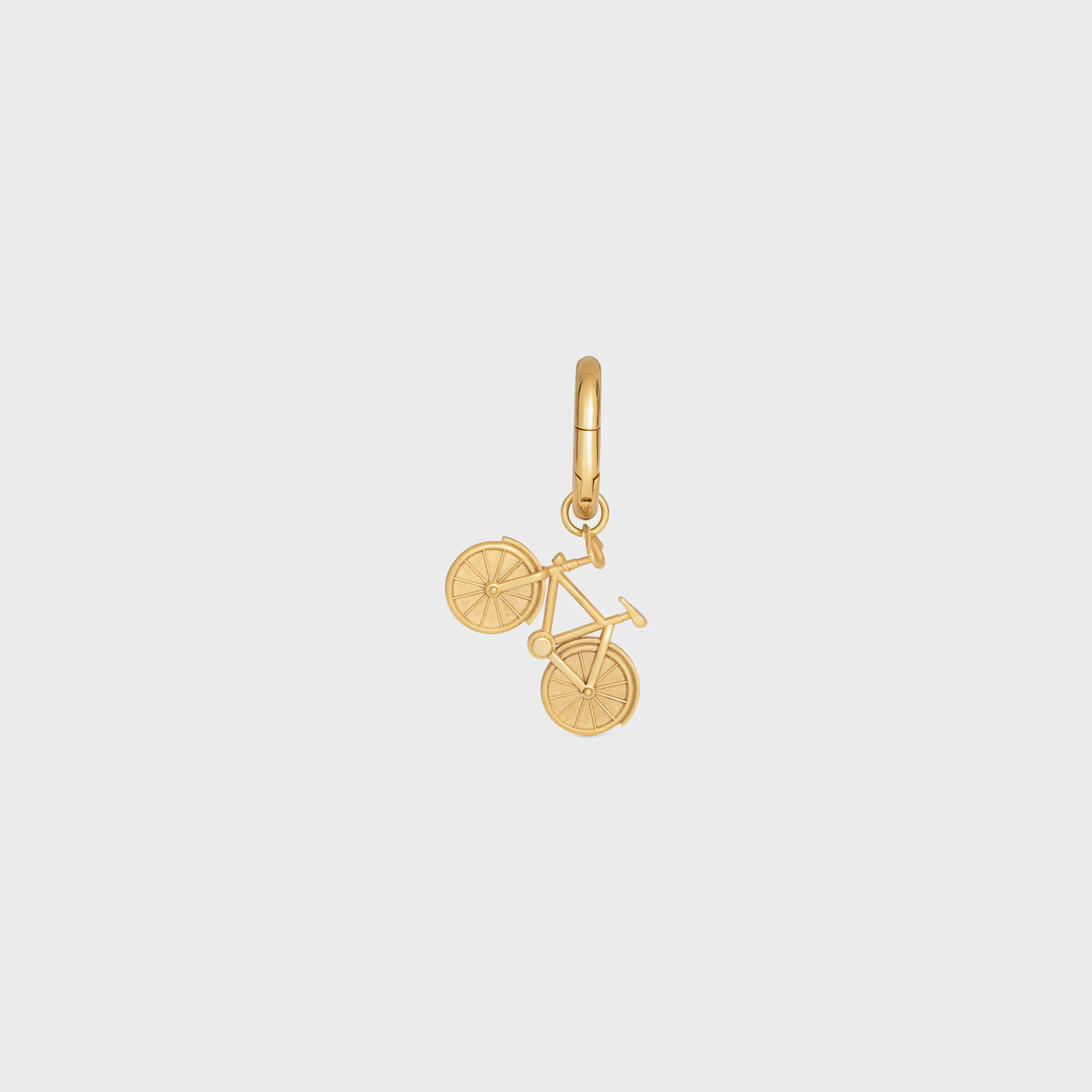 CHARMS DE BICI EN LATÓN CON ACABADO EN ORO