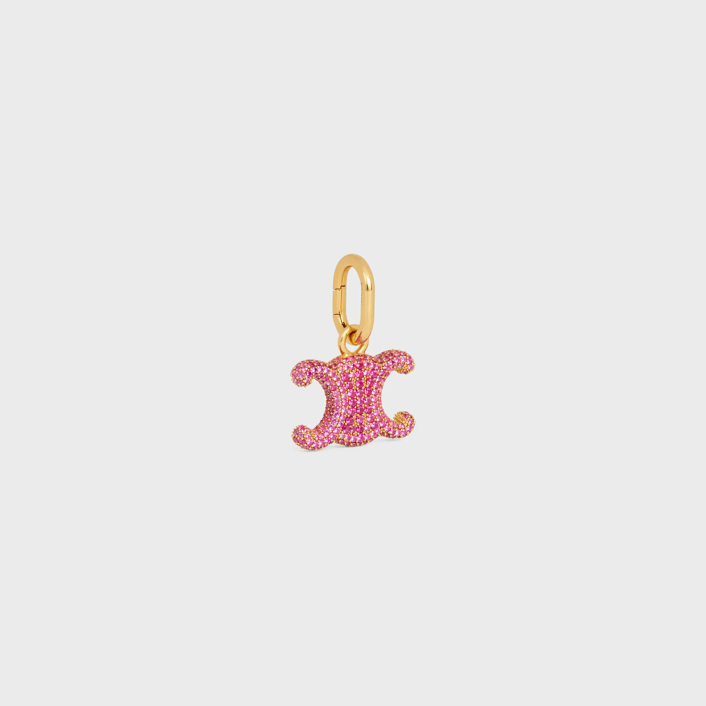 CHARMS TRIOMPHE STRASS Y BRONCE CON ACABADO EN ORO