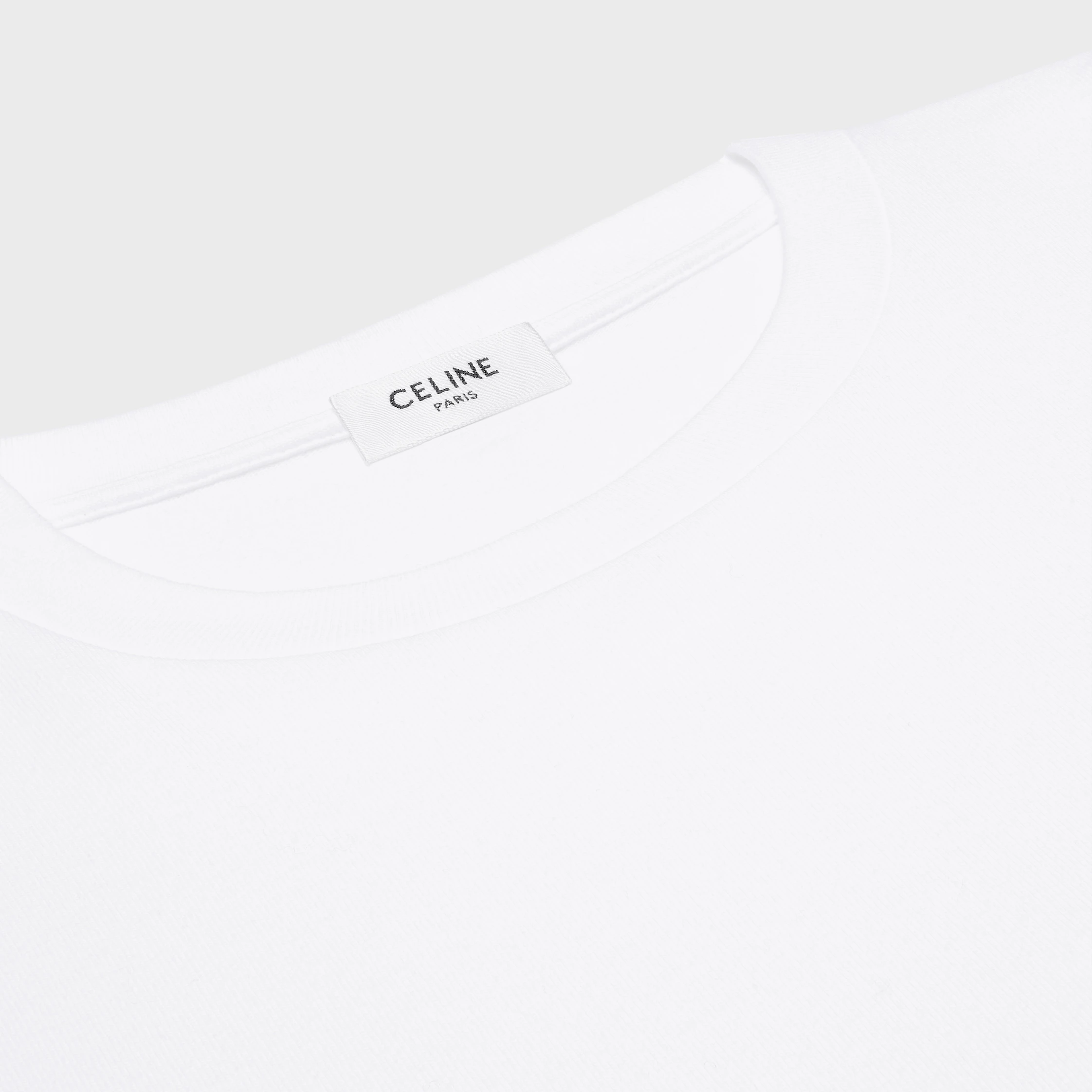 CAMISETA DE MANGA LARGA EN TEJIDO DE ALGODÓN