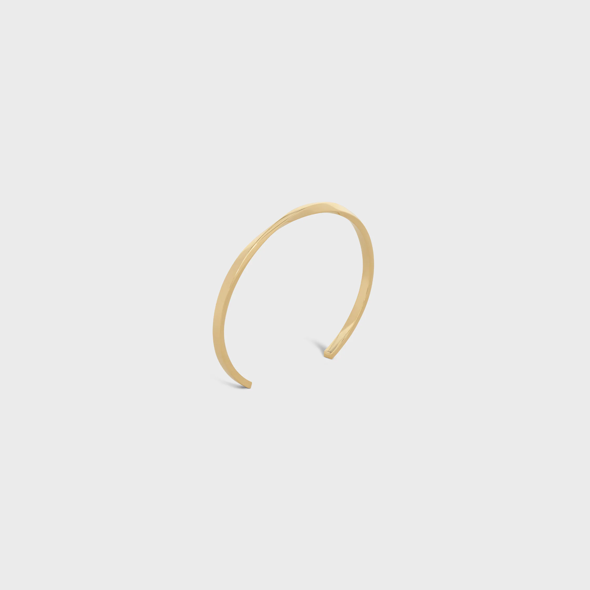 Pulsera de torsión en oro amarillo