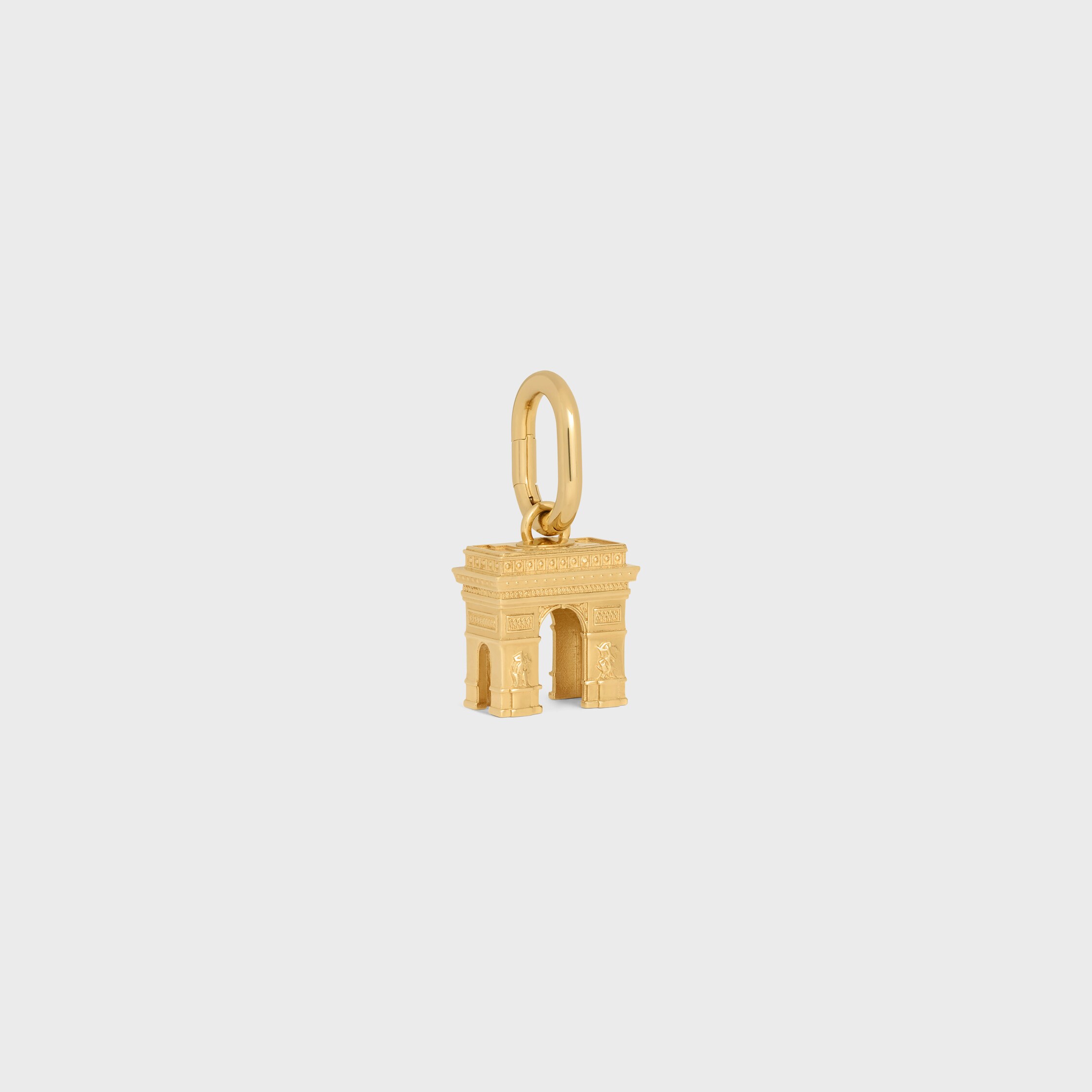 CHARMS ARC DE TRIOMPHE EN LATÓN CON ACABADO EN ORO